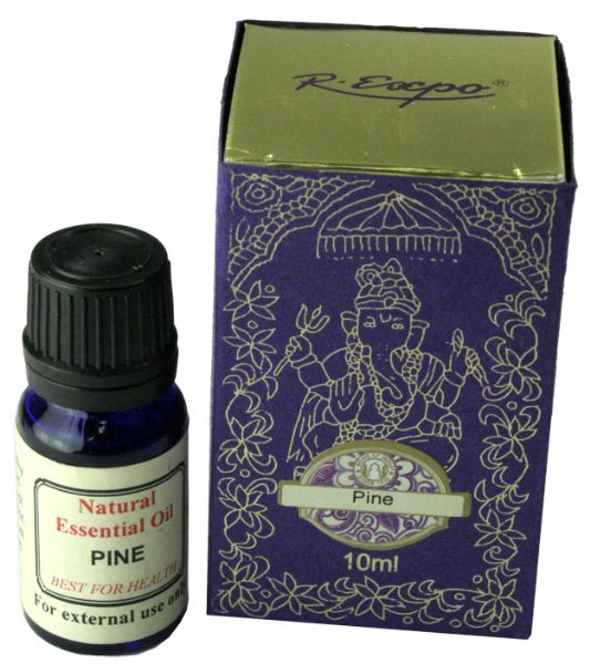 10ml bottle of Pine Essential Oil, offering a refreshing, invigorating scent ideal for aromatherapy and natural wellness.