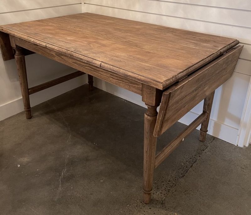 Old Elm French Extension Table - Old Elm