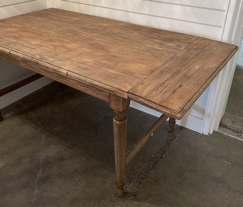 Old Elm French Extension Table - Old Elm