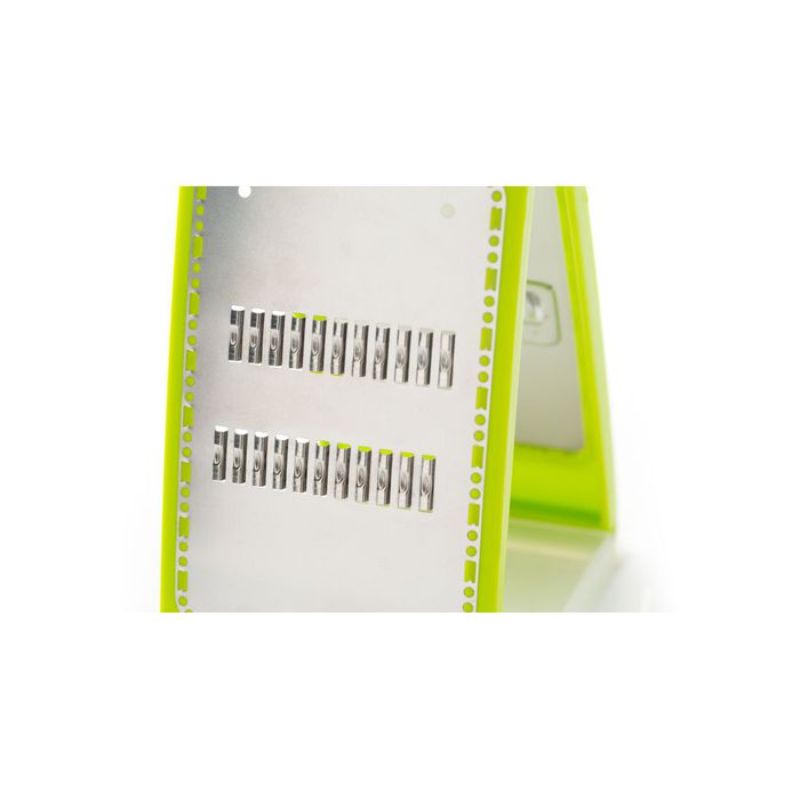 Dexam Potato Grate - Mate: versatile dual-sided grater for strips and crinkle slices, compact and easy to store.