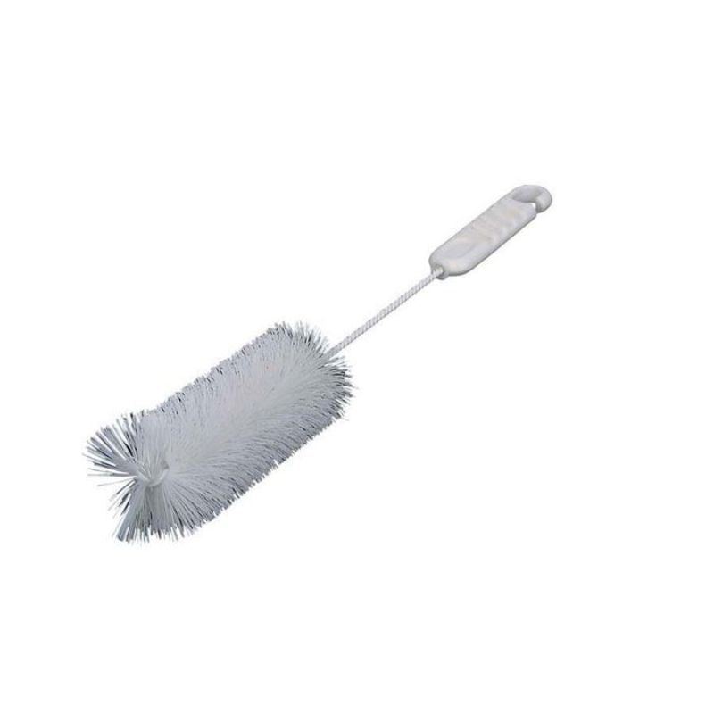 Dexam Bottle Brush with durable bristles and ergonomic handle, ideal for cleaning various bottles, measuring 34cm long.