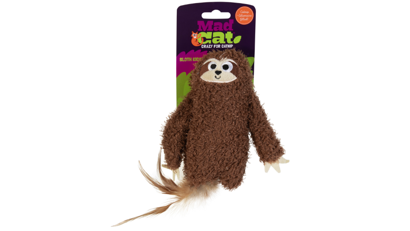 Cat Toy - Mad Cat Sloth Kicker (23.6cm)