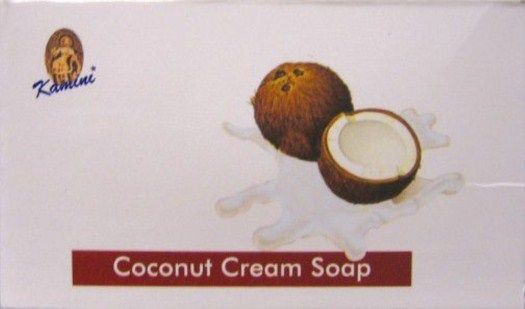 Handcrafted Coconut Soap bar, enriched with natural ingredients for soft, hydrated skin and a soothing tropical aroma.
