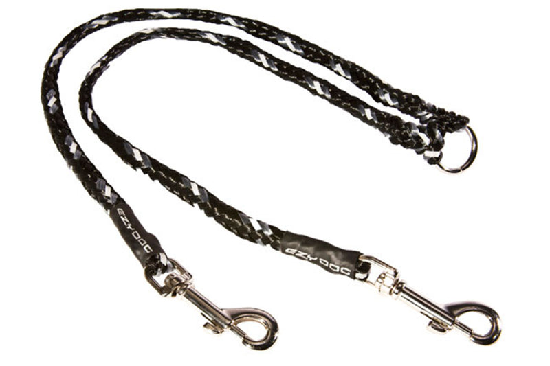 Dog Lead - EzyDog Coupler Lite 38cm Black