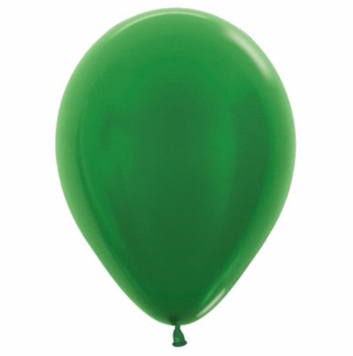 Balloons - Metallic Pearl Emerald Green  - Pack of 25