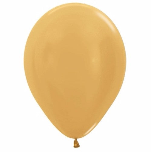 Balloons - Metallic Pearl Gold  - Pack of 25