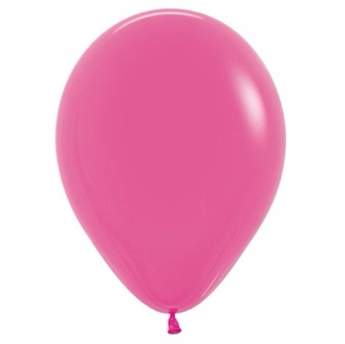12cm Fashion Fuchsia Latex Balloons  - Pack of 50