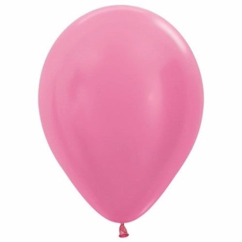 Balloons - Pearl Satin Fuchsia  - Pack of 25