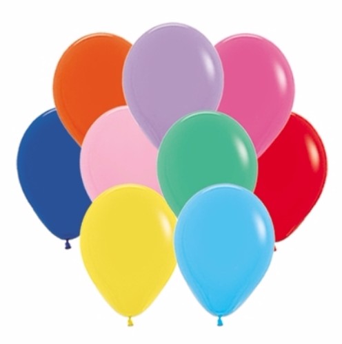 Balloons - Standard Assorted  - Pack of 25