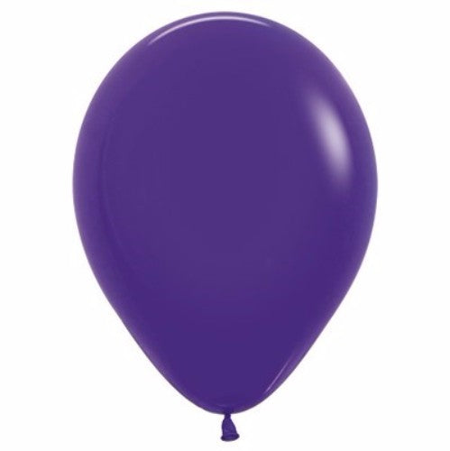 12cm Fashion Purple Violet Latex Balloons  - Pack of 50