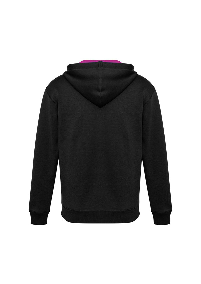 Adults Renegade Hoodie - Black/Magenta/Silver - Size S