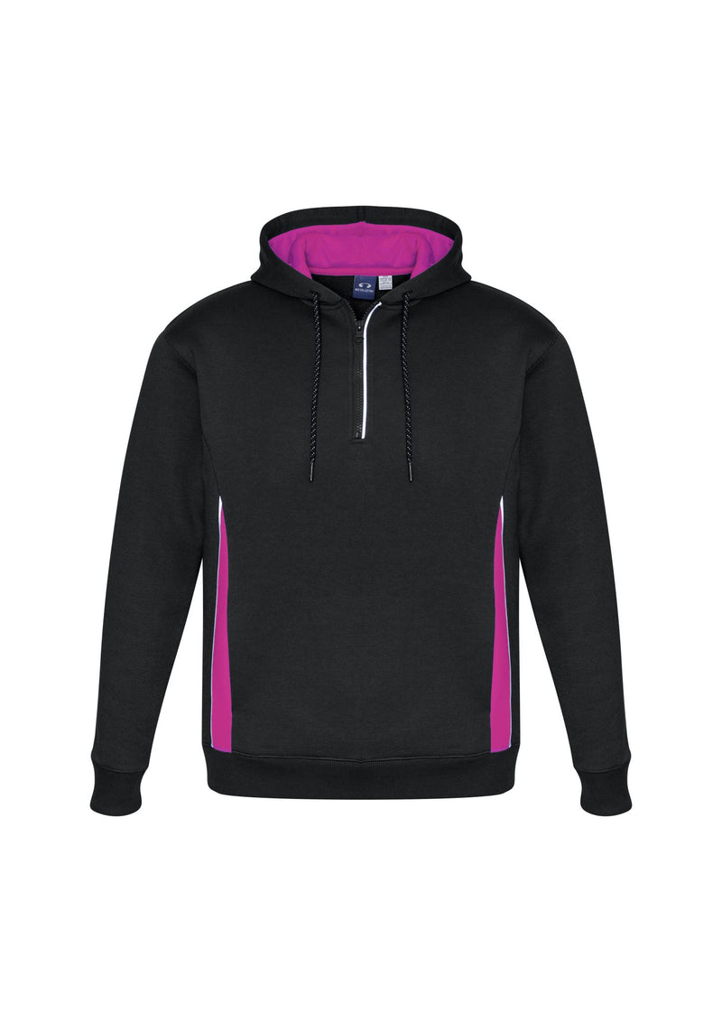 Adults Renegade Hoodie - Black/Magenta/Silver - Size S