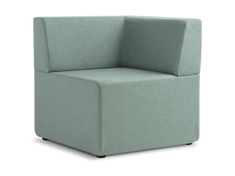 Modern Seattle Modular Corner sofa in Blazer Latymer with high-comfort padding and versatile configuration options.