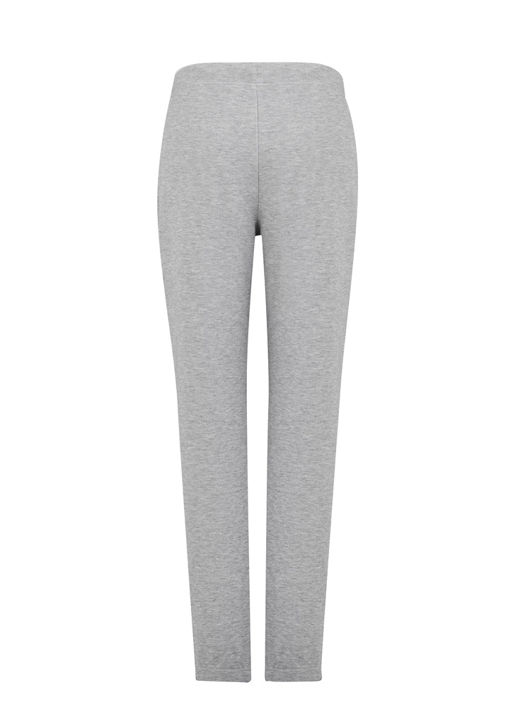 Ladies Neo Pant in Grey Marle, size S, featuring a soft fabric, ergonomic fit, and stylish open side pockets.