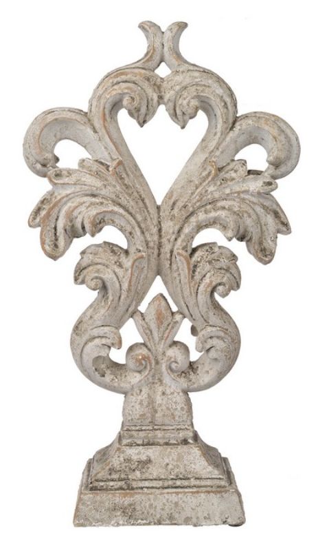 Elegant 38.1cm CORNELIUS DÉCOR Ornament with intricate designs, perfect for enhancing any home or office decor style.