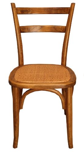 Antique Oak Slat Back Bentwood Dining Chair, stylish and durable for any dining area, 450x540x890 mm.
