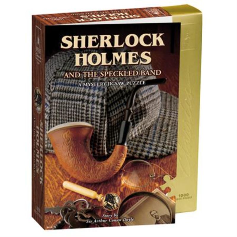 Jigsaw Puzzle - UG Classic Mystery Sherlock Holmes (8 x 8")