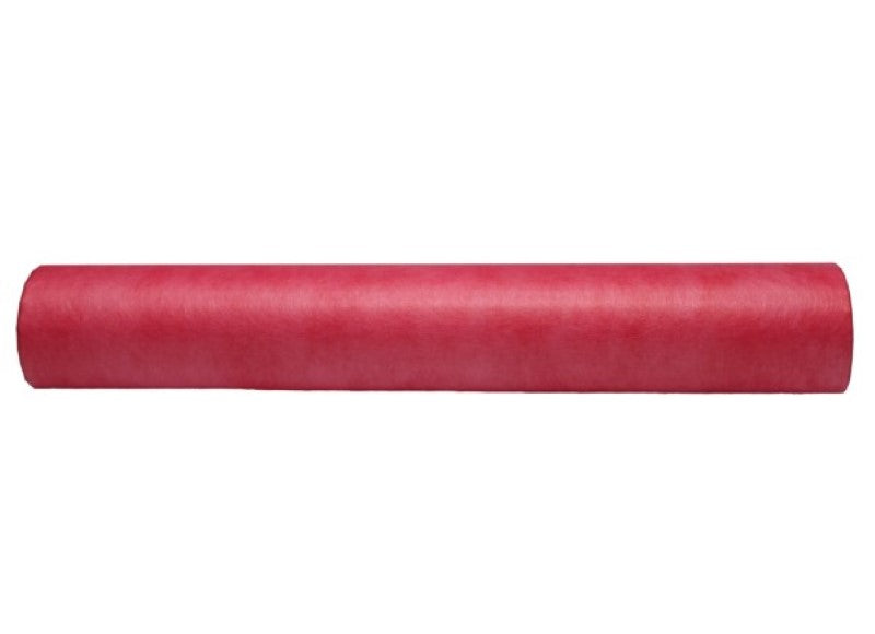 Vibrant Raspberry Red Vilene Roll, 60cmx50m, perfect for crafting, gift-wrapping, and decorative projects.