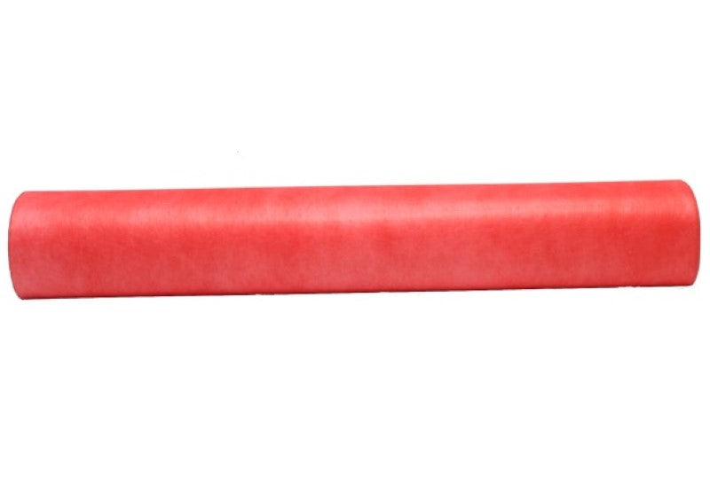 Vibrant red Vilene wrapping roll, 60cm x 50m, perfect for crafting and gift-wrapping with a smooth finish.