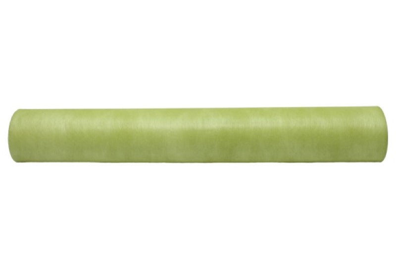Pack of 100 eco-friendly Vilene sheets in vibrant avocado color, perfect for gift wrapping and crafting projects.