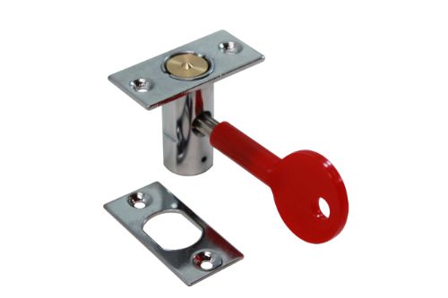35mm chrome-plated window lock for enhanced security, seamless installation, and durable steel construction.