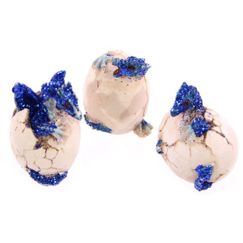 Colorful set of 12 baby dragon eggs, each uniquely designed to inspire imagination and creativity in children.