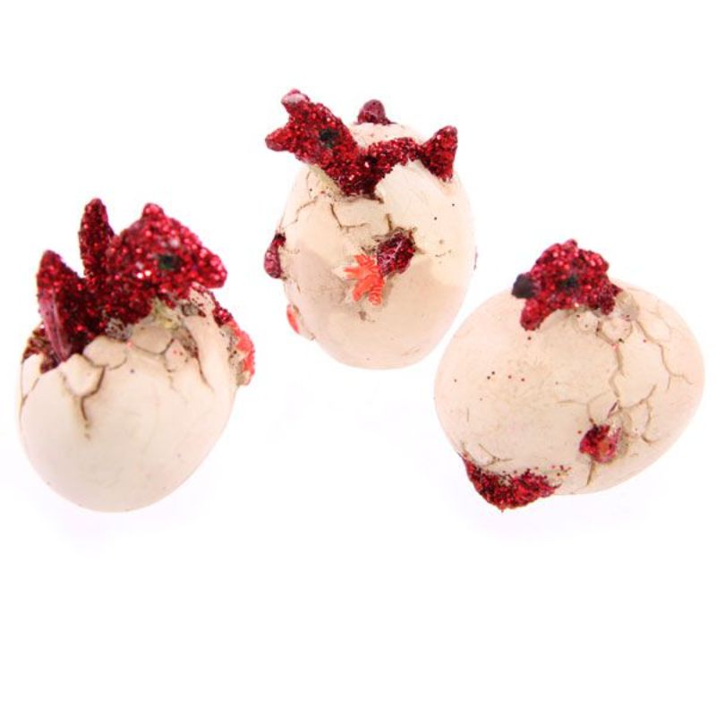 Set of 12 assorted baby dragon eggs, uniquely designed for imaginative play and storytelling in a magical world.