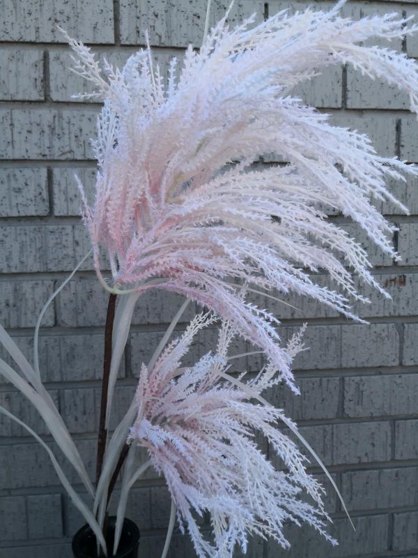 Large pink Artificial Toi Toi Spray, a vibrant faux floral for elegant home decor and event styling.