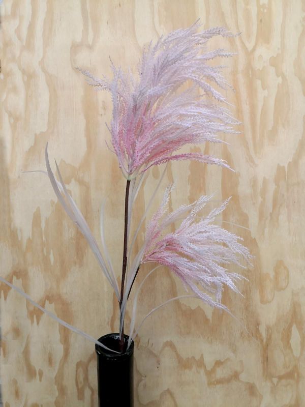 Large pink Artificial Toi Toi Spray, ideal for elegant decor and arrangements, mimicking real flowers without maintenance.