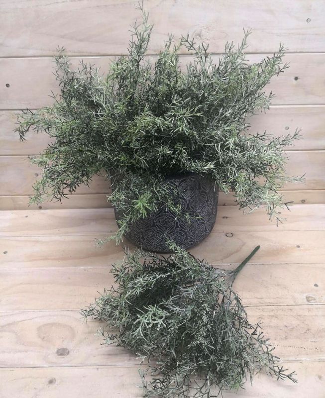 Lifelike Artificial Rustic Moss Bush, perfect for adding greenery to any decor without maintenance.
