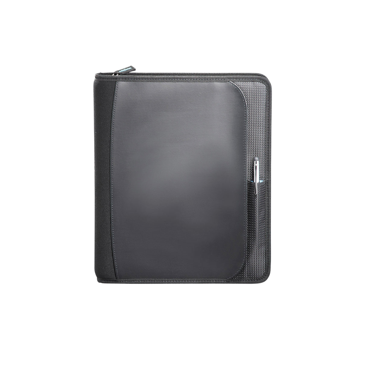 Compendium Zoom 2-in-1 Tech Sleeve JournalBook with durable design, zip closure, and storage for tablets and accessories.