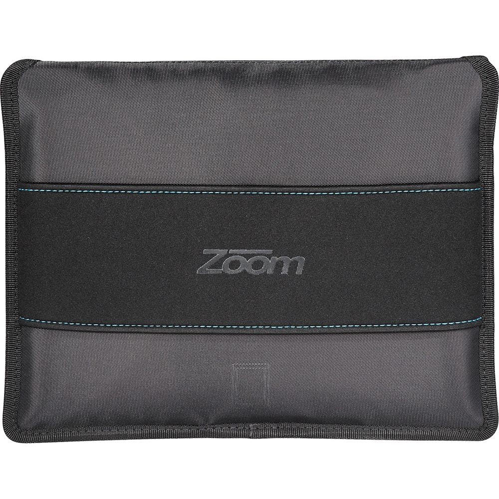 iPad Holder Tech Sleeve JournalBook Zoom 2-In-1 with zippered closure, removable iPad sleeve, and multiple pockets for organization.