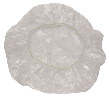 Disposable shower cap pack by Manicare, protects hair during baths or showers, perfect for travel, includes three caps.