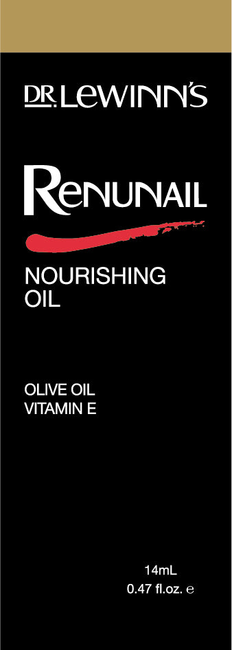 Revitanail Nourishing Oil 14mL, designed to hydrate and strengthen nails and cuticles with vitamins and UV protection.
