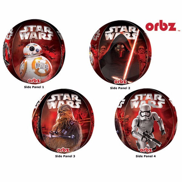 Vibrant 38cm x 40cm foil Shape Orbz Balloon featuring fun characters, perfect for festive celebrations and easy helium inflation.