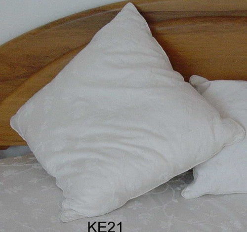 Stylish white Euro cushion measuring 60x60cm, perfect for adding elegance and comfort to any living space.