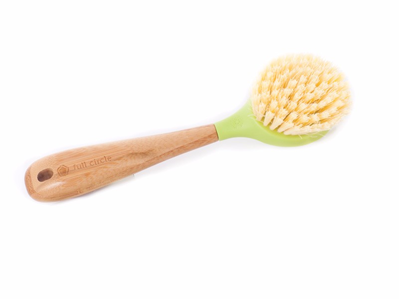 Eco-friendly Be Good Dishwashing Brush with bamboo handle and recycled bristles, 23cm for effective, sustainable cleaning.
