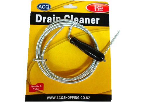 Powerful 1.5M drain cleaner effectively dissolves tough clogs in sinks, showers, and toilets for hassle-free drainage.