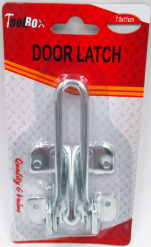 Set of 6 durable 11cm door latches for enhanced security, easy installation, and versatile use in homes or offices.