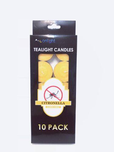 Set of 60 eco-friendly citronella tealight candles ideal for outdoor gatherings, repelling insects while enhancing ambiance.