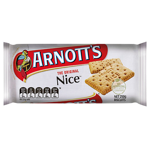 Arnott's Nice Biscuits 250g