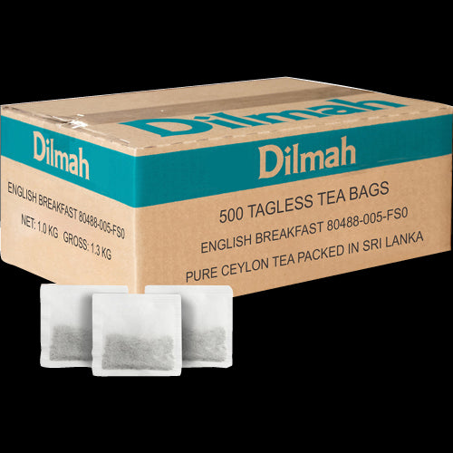 Dilmah English Breakfast Tagless Tea Bags 1kg