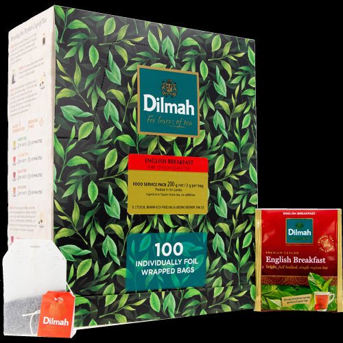 Dilmah English Breakfast Tea Bags 100g