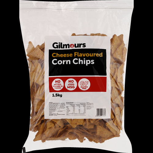 Gilmours Cheese Flavoured Corn Chips 1.5kg