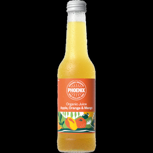 Phoenix Organic Apple Orange & Mango Fruit Juice 15 x 275ml