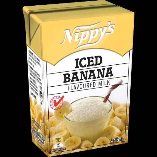 Nippy's Iced Banana Flavoured Milk 375ml x 24 units