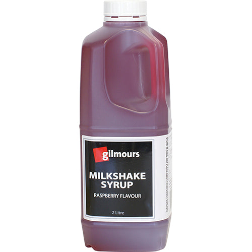 Gilmours Raspberry Flavoured Milkshake Syrup 2l