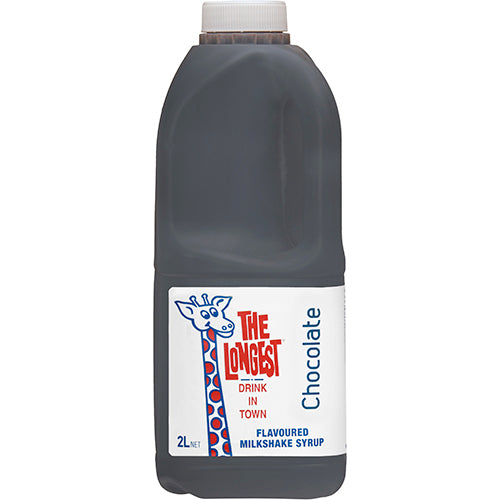 Longest Drink Chocolate Flavoured Milkshake Syrup 2l