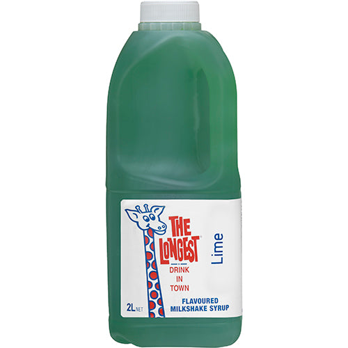 Longest Drink Lime Milkshake Syrup 2l