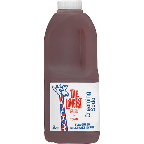 Longest Drink Creaming Soda Milkshake Syrup 2l